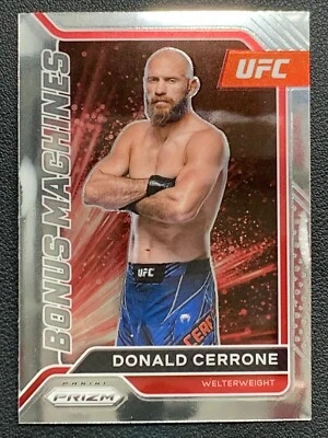Donald Cerrone 5 Bonus Machines Prizm UFC 2022 Panini - Image 1 of 2