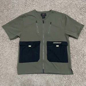 Camisa Jordan Mediana Para Hombre Verde Militar 23 Engineered Jumpman Peso Pesado Cremallera - Imagen 1 de 11