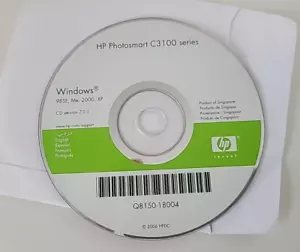 HP Photosmart C3-100 Series Software Disc Windows CD Version 7.8.0 Q8150-18004 - Picture 1 of 4
