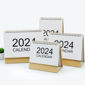 Calendar 2024 Office Decoration Simplified Desktop Work Monthly Calendar - Picture 1 of 16