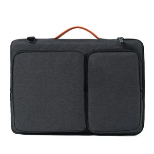 15,6 zoll Laptoptasche Herren Aktentasche Umhängetasche mit Lange Schultergurt - Bild 1 von 7