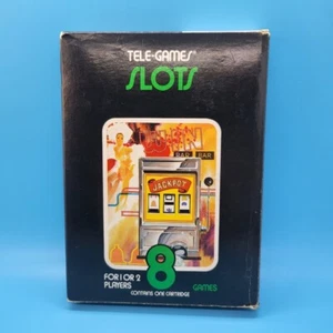 TRAGAMONEDAS para telejuegos Atari 2600 Sears con caja y manual - Imagen 1 de 7