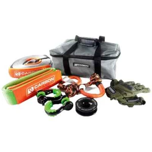 Carbon Offroad Essential Snatch And Winch 4x4 Recovery Kit Heavy Duty CW-ERK - Picture 1 of 1