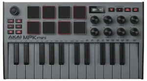 Mpk Mini Mkiii - USB Midi Tastatur, Grau - MPKMINI3G - Bild 1 von 10