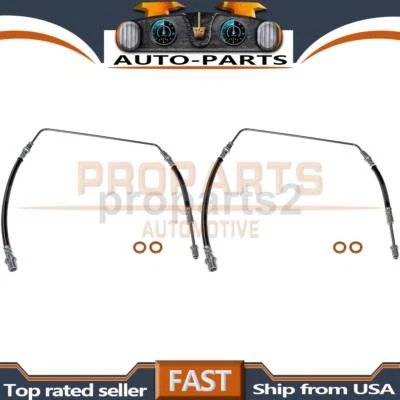 2x Hydraulic Brake Hose Rear Kit For Workhorse W42 4.5L 2006-2007 - Image 1 of 4