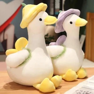 Almohada Pato Felpa Algodón Moderno Decoración del Hogar Pequeña Multicolor Terciopelo Sólido Suave - Imagen 1 de 26
