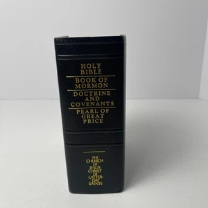 Holy Bible - Book of Mormon - Doctrine - Pearl Omnibus LDS - Picture 1 of 13