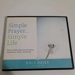 Simple Prayer Simple Life 4 Audio CD Set Joyce Meyer Ministries - Picture 1 of 7