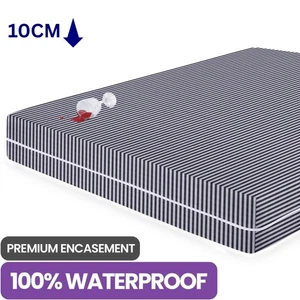 Funda Colchón Impermeable Cremallera Protector Anti Insectos Carcasa Total Doble King - Imagen 1 de 13