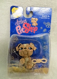 Littlest Pet Shop LPS #719 Bulldogge Figur Neu in Verpackung - Bild 1 von 7