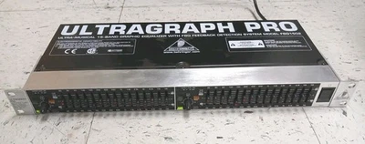 Behringer ULTRAGRAPH PRO FBQ1502HD 2-Channel 15-Band Graphic EQ - Image 1 of 2