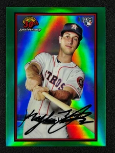 Kyle Tucker 2019 Bowman 30th Anniversary Green Refractor 45/99 RC ROOKIE ASTROS - Bild 1 von 2