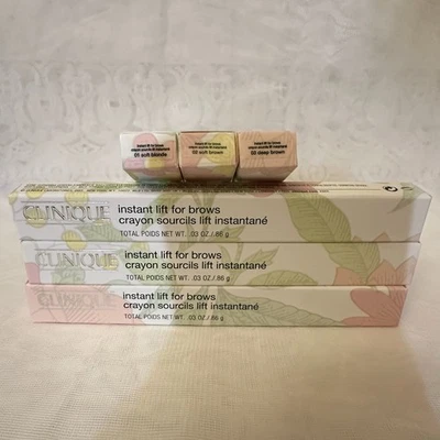 Clinique INSTANT LIFT BROW PENCIL 100% Authentic New In Box - Choose Your Shade - Image 1 of 3