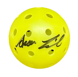 Ben Johns & Anna Leigh Waters Signed Autograph Dura Fast 40 Pickleball PSA COA - Picture 1 of 3