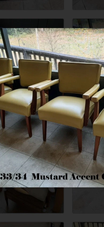 Set Of 2 Mid Century Modern Chairs - Image 1 of 1