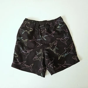 Hanna Andersson 110 5 Boys Shark Swim Trunks Shorts BA1-30 - Picture 1 of 2