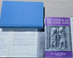 1959 THE CHURCH IN THE DARK AGES Henri Daniel-Rops 1ST HC/DJ NF/VG - Picture 1 of 16