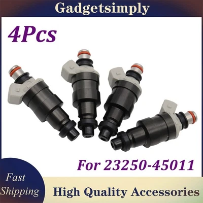 PARA TOYOTA 4RUNNER 1983-1987 CAMIONETA PICKUP CELICA 4 PIEZAS INYECTORES DE COMBUSTIBLE Foto 1 de 4