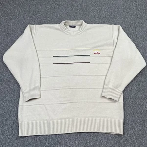 Paul & Shark Pullover Herren Medium Creme Baumwolle Yachting Logo Stickerei Sweater - Bild 1 von 12