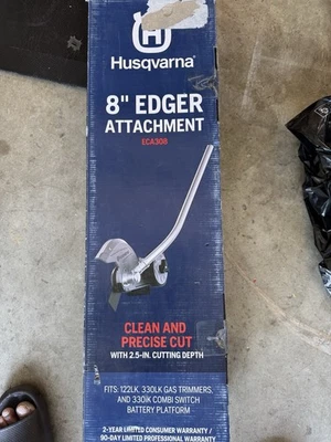 Husqvarna 970700101 ECA308 Curved Shaft Lawn Edger Attachment Only - Image 1 of 3