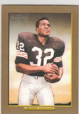 2005 Topps Turkey Red Gold #239 Jim Brown #/50 051-G