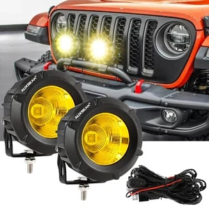 AUXBEAM 3.5" LED Work Lights Bar Pods Combo Offroad Driving Lamp Truck ATV Boat - Picture 1 of 12
