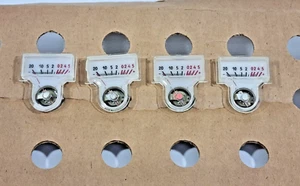 RUSSISCHES VINTAGE MINI VU METER M4762-M1 NEU/NOS Menge 4 Stück - Bild 1 von 4