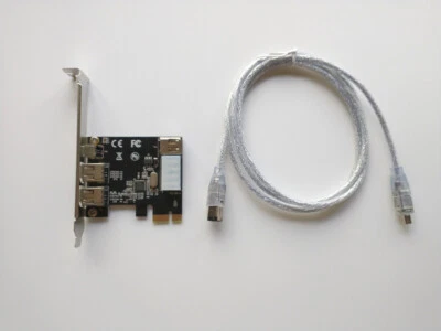 Firewire MiniDV Video Capture PCI-E Card for Windows 11 / 10 Desktop PC. - image 1 of 4