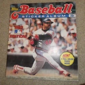 Vintage 1983 Topps Baseball Sticker Album Complete with ALL Stickers - Picture 1 of 4