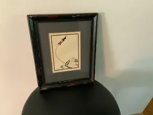 Gerahmte Illustration aus einem Buch von 1929 ~ Die Schneekönigin ~ Hans Christian Andersen - Bild 1 von 4