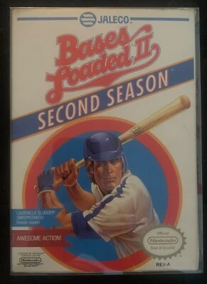 Bases Loaded II 2 Second Season Complete in Box CIB (Nintendo, NES 1990) - Image 1 of 3