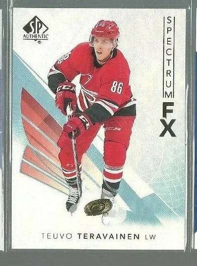 2017-18 SP Authentic Spectrum FX #S11 Teuvo Teravainen (ref 75361) - Image 1 of 1