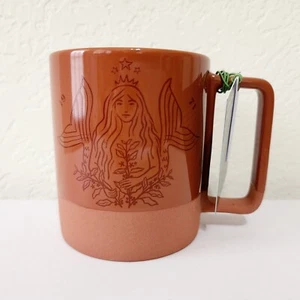 Starbucks 50th Anniversary Siren Mermaid Ton Keramik Becher 12 oz - Bild 1 von 4