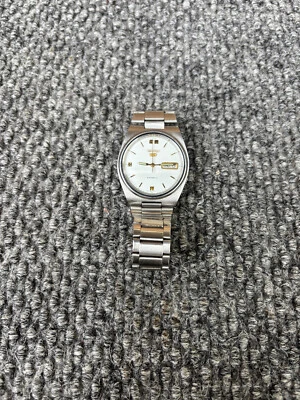 Seiko 5 Watch Mens Day/date Automatic 7009-3130 Runs - Image 1 of 4