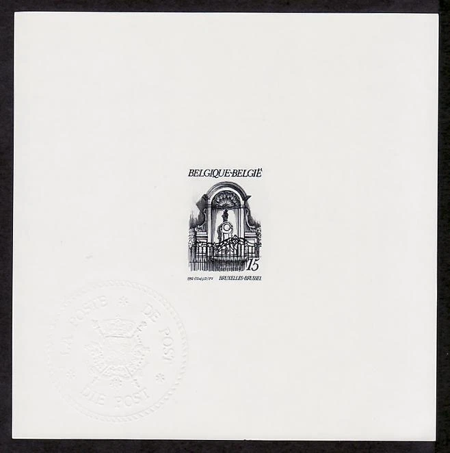 Bélgica Sc1457 Turismo, Fuente Manneken Pis, Prueba de Ministro. Foto 1 de 1