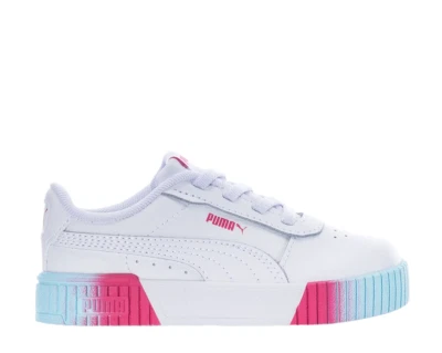 ZAPATO PUMA INFANTIL BLANCO CARINA 2.0 FADE AC 390474 01I Foto 1 de 3