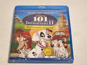 101 Dalmatians II: Patchs London Adventure (Blu-ray/DVD, 2015, 2-Disc Set,... - Imagen 1 de 2