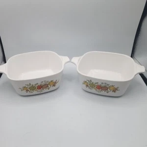 Juego de 2 cazuela Corning Ware Spice of Life P-43-B 2-3/4 tazas de colección - Imagen 1 de 16