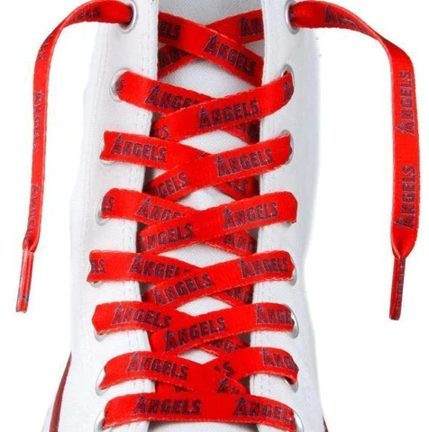 Los Angeles Angels Shoe Laces Strings 54" One Pair Lace Ups Cover