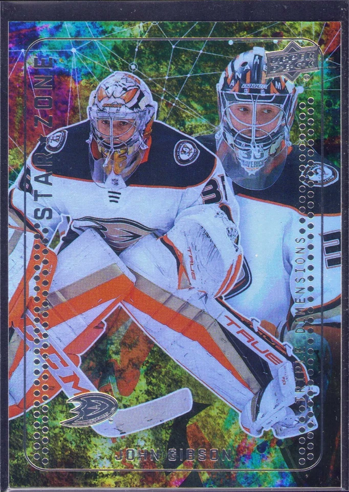 2023-24 Upper Deck Series 1 - Star Zone #SZ-23 John Gibson - Image 1 of 1