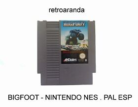 NINTENDO NES - Bigfoot . ESP - Buen estado.