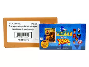 2025 Topps Finest X-Men '97 Hobby 8 Box Case - Picture 1 of 1