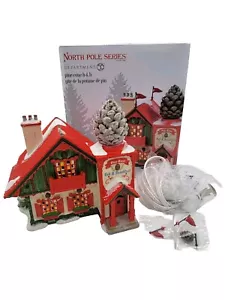 Department 56 North Pole Pine Cone B&B - Picture 1 of 4