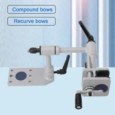 Universal Archery 360° Compound Bow Vise 10-60 mm Jaw Adjustable Bow Level Tools - Image 1 of 4