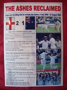 England 2009 Ashes winners - souvenir print - Picture 1 of 1