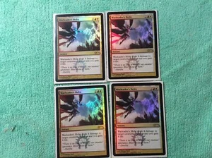 4x WARLEADER'S HELIX - FOIL FNM DCI - MTG - Dragon's Maze Promo NEW MINT - Picture 1 of 4