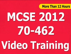 MCSE 2012 70-462 Administering Microsoft SQL Server 2012/2014 Video Training CBT - Picture 1 of 1