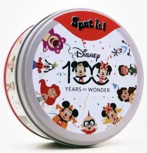 Disney Dobble Card Game Family Fun Gift Disney Characters Lotso Ariel Mickey - Picture 1 of 1