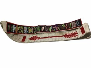 Cloth Brotherhood Order Of The Arrow Signed By 2011 Chief And Vice Chief - Picture 1 of 4