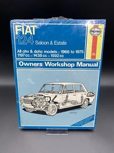Haynes Owners Workshop Manual Fiat 124 Saloon & Estate All ohv & dohc Models - Picture 1 of 11